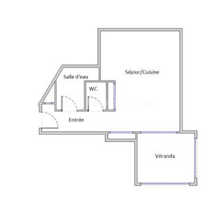  Appartement � vendre 1 pi�ce 27 m�