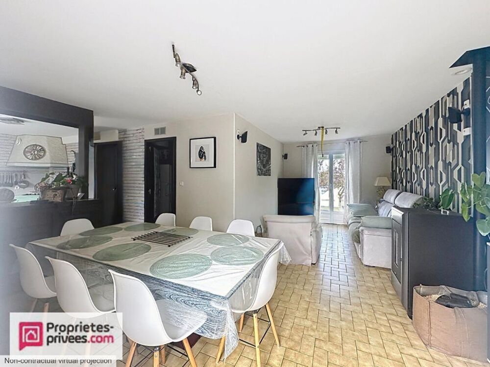 Une opportunité rare sur le marché de Pont-l'Évêque. Maison 4 pièces avec vie de plain-pied, jardin de 600 m² ? 262 500 FAI