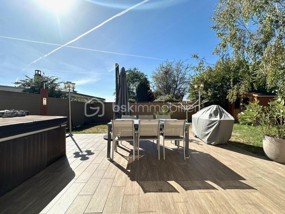 PONTOISE  Maison de plain-pied 128 m²  4 chambres  DPE C  Garage  Jardin sans vis-à-vis