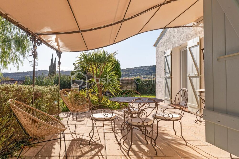 Villa provençale avec piscine, dépendance et vue dégagée  Calme absolu entre La Colle-sur-Loup et Villeneuve-Loubet