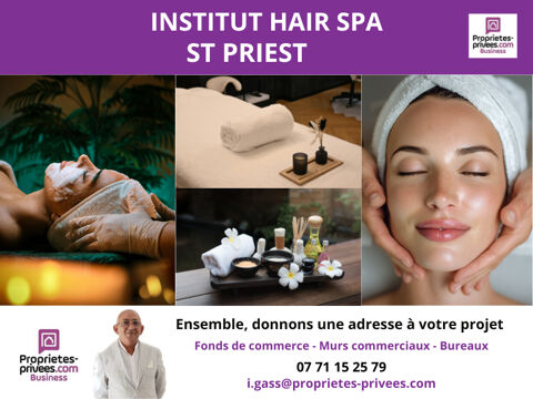   HAIR SPA INNOVANT, INSTITUT  AVEC CLIENTÈLE FIDÈLE,  SAINT-PRIEST 