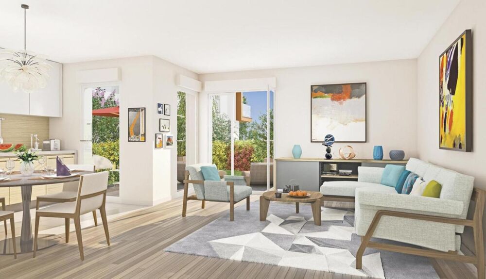 3 PIÈCES de 63m² + BALCON + PKG(s)