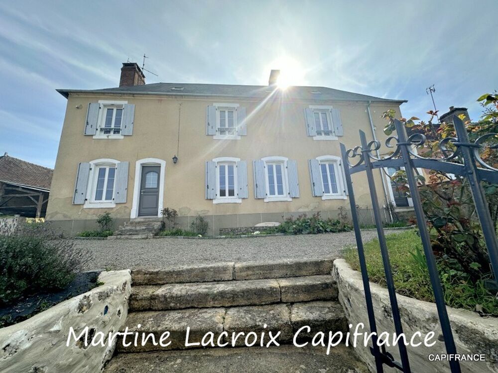 Vente Maison Dpt SARTHE (72), à vendre SCEAUX SUR HUISNE (72) - MAISON BOURGEOISE  P8 de 220 m² - Terrain de 1000 M² Sceaux sur huisne