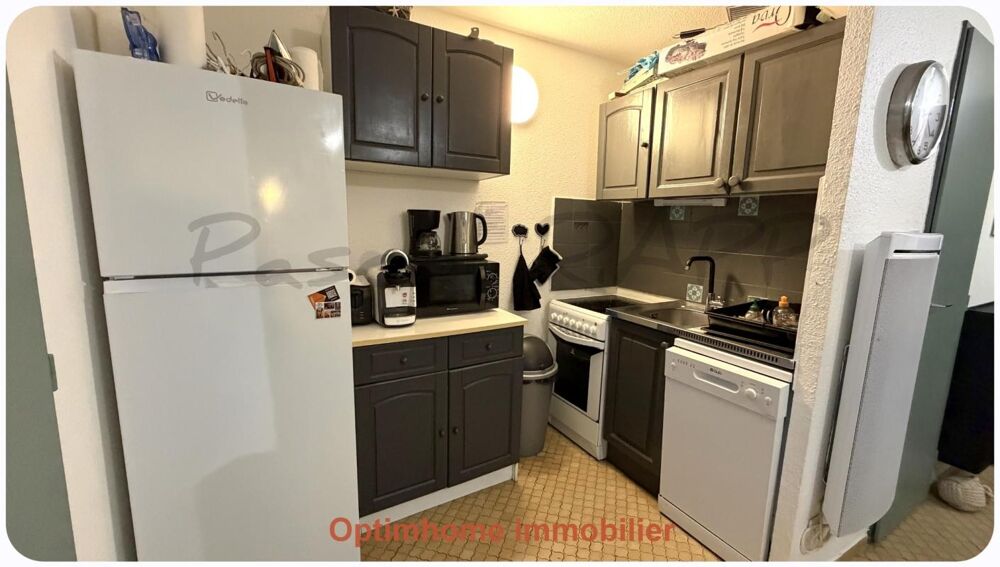 Vente Appartement CAP D'AGDE – SECTEUR PINÈDE – STUDIO CABINE EN REZ-DE-JARDIN AVEC PARKING ET GRAND EXTÉRIEUR Le cap d agde