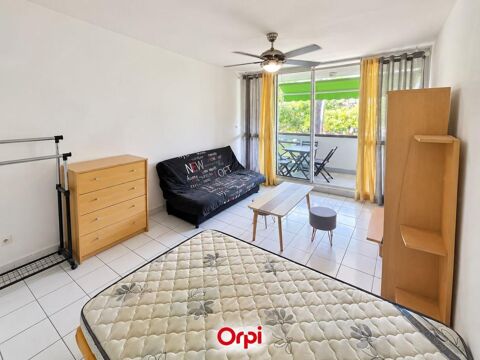   ORPI BOUCAN CANOT – Studio avec terrasse et parking, à deux pas de la plage Appartement - 2 pièce(s) - 26 m²