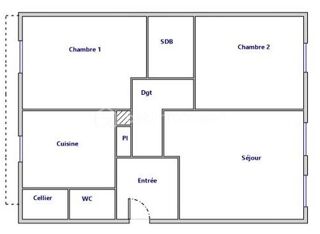  Appartement � vendre 3 pi�ces 66 m�