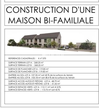  Terrain à vendre 537 m²