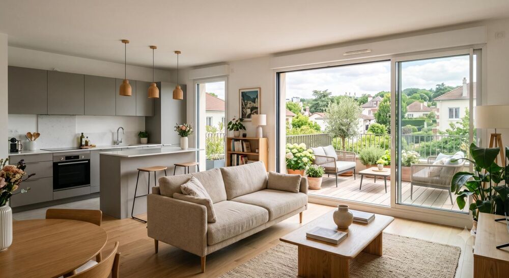 Vente Appartement **RARE OPPORTUNITÉ: DERNIER ÉTAGE 4 PIÈCES LUMINEUX AVEC LOGGIA IDÉALEMENT SITUÉ** Le plessis robinson