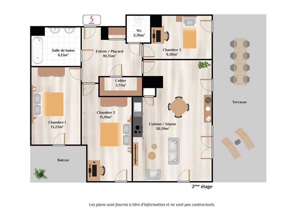 Vente Appartement Appartement de standing (2024) - 89,89m² - 3ch - Vue océan - SAINT GILLES CROIX DE VIE Saint gilles croix de vie