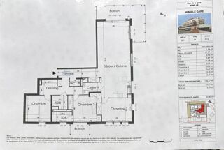  Appartement à vendre 4 pièces 126 m²