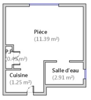  Appartement � vendre 1 pi�ce 16 m�