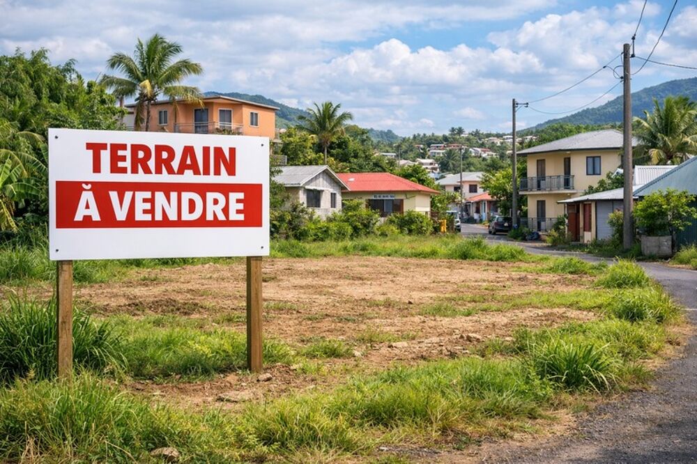 Vente Terrain Terrain à vendre- SAINT PIERRE (974) Saint pierre