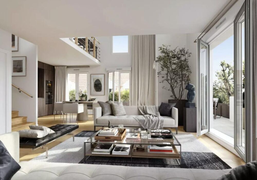Vente Appartement **RARE Hypercentre GRAND T4 sur Cour avec TERRASSE + PARKINGS + CAVE à 300m RER** Le vesinet