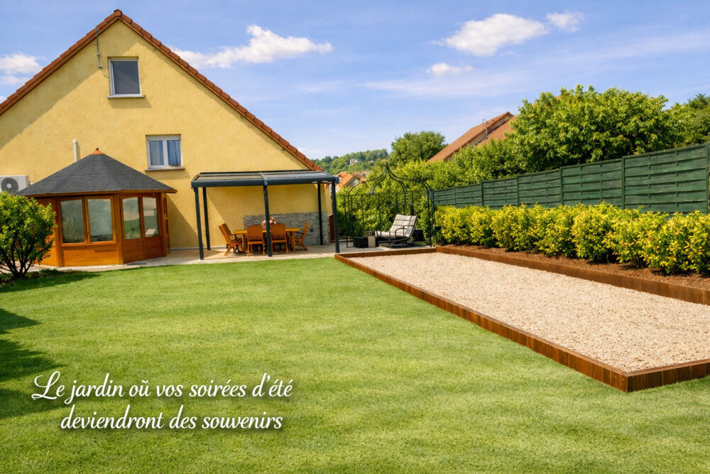 ? Pirey  Maison 222 m² + 3 studios loués  350 000 € + Offre 8 000 €
