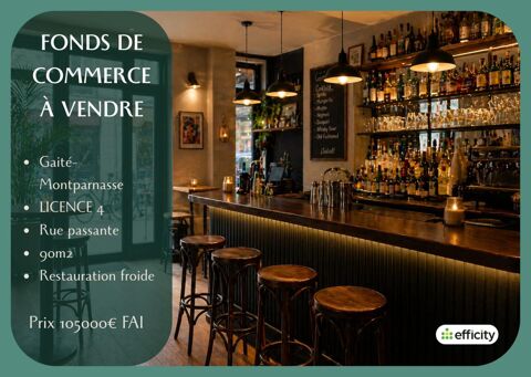Commerces/Negoce 105000 75014 Paris
