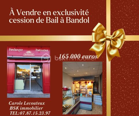 ? &Agrave; Bandol � Porte d'Azur : Cession de bail en exclusivit&eacute; 165000 83150 Bandol
