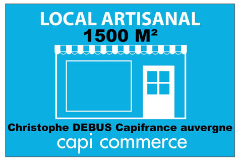 Local artisanal, industriel, entrepot &agrave; vendre sur agglom&eacute;ration de vichy (03) 1120000 03200 Vichy
