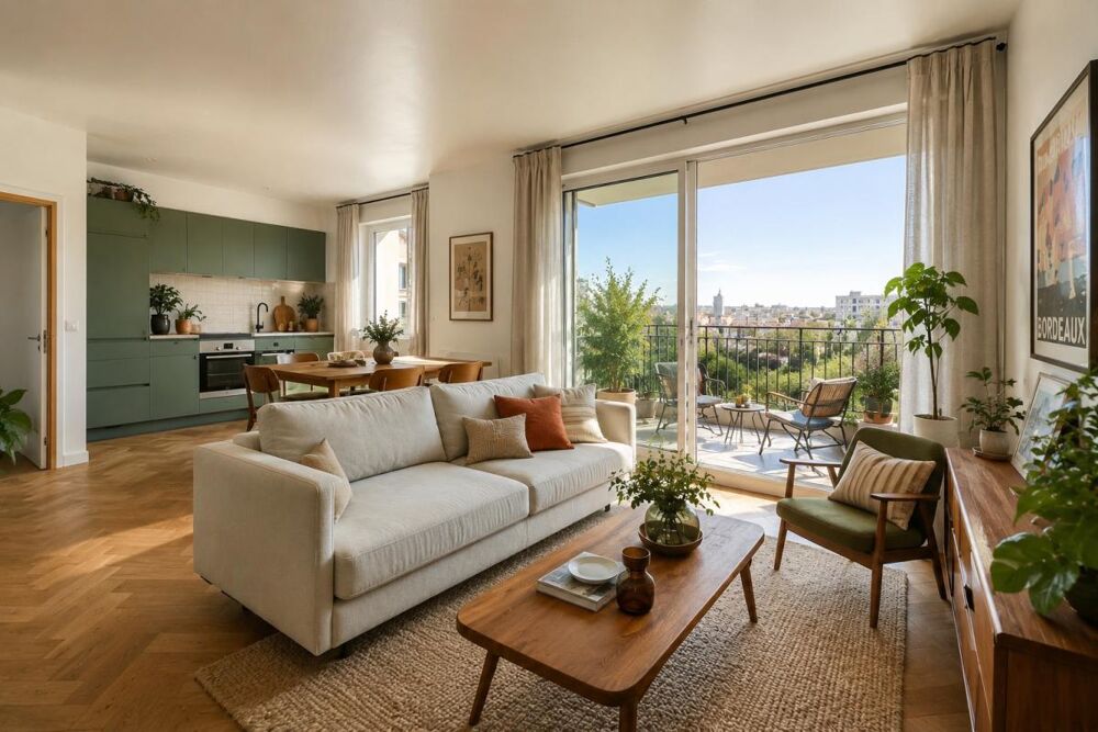 Vente Appartement /!\ T3 lumineux avec extérieur au dernier étage d'une jolie résidence! Bordeaux