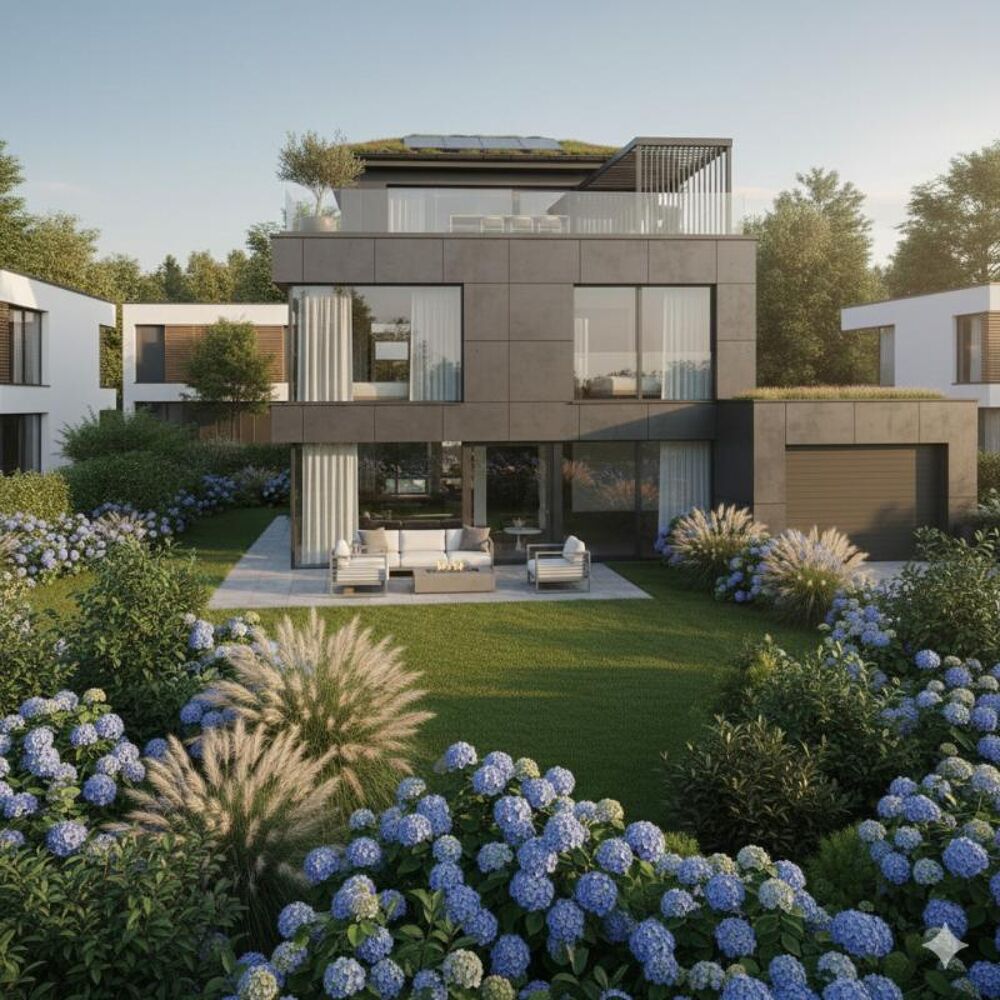 Maison individuelle haut de gamme  Extérieurs 130 m²  Sud-Ouest  Rooftop  À 10 min du métro Ligne 15