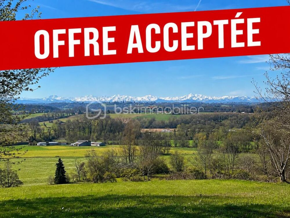 Maison de campagne à rénover  Vue Pyrénées  Fort potentiel