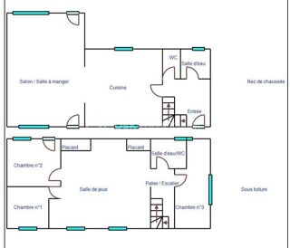  Maison à vendre 4 pièces 100 m²