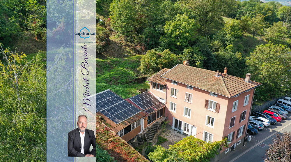 Vente Maison Maison à vendre 8 pièces - 275m2 - 4 Ch. + 2 studios - COURZIEU (69) Courzieu