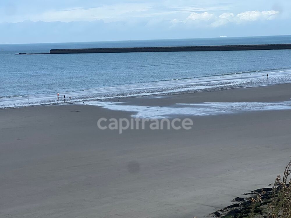 À VENDRE MAISON SEMI-INDIVIDUELLE - BOULOGNE SUR MER - VUE MER EXCEPTIONNELLE - 7 PIECES - JARDIN CLOS