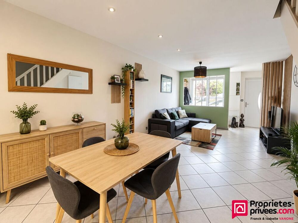 Maison mitoyenne RENOVEE - 4 chambres - jardin - 110 m2