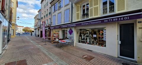   Magasin de chaussures à vendre à ISSOIRE (63) 