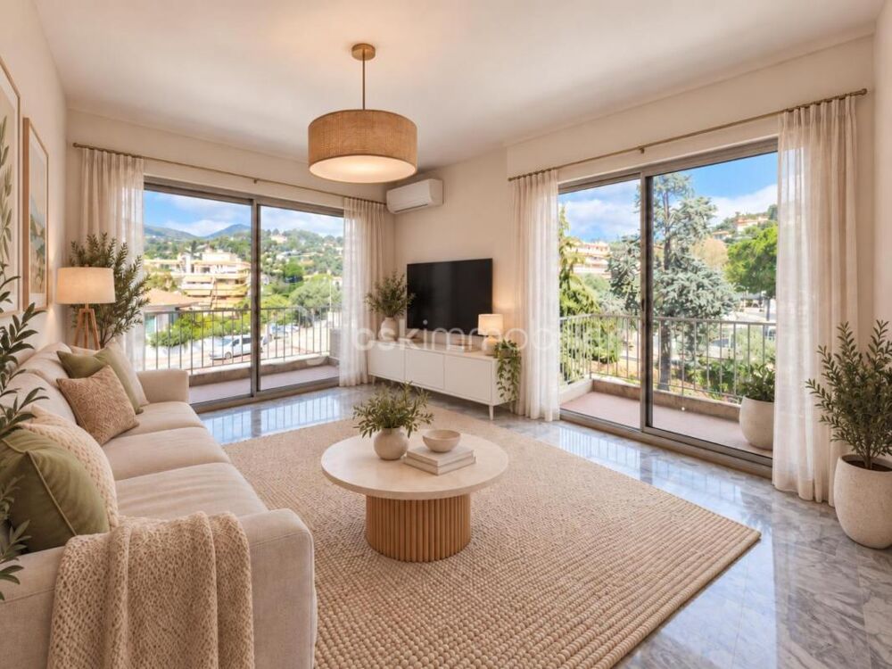 Vente Appartement 2 pièces de 55,5 m² – lumineux  - Haut de Cimiez / Rimiez Nice