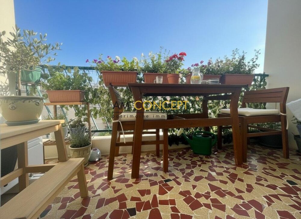 Vente Appartement NICE ouest 2P terrasse cave Nice