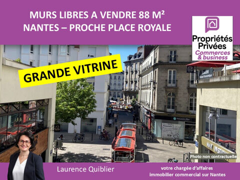 44000 NANTES - MURS COMMERCIAUX LIBRES 88 M&sup2; , PROCHE PLACE ROYALE 310846 44000 Nantes