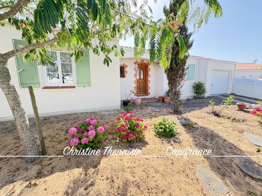 Maison à vendre 4 pièces Plain-Pied - 3 chambres - Garage - Quartier des 5 Pineaux SION SUR L'OCÉAN (85)