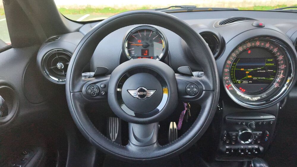 Countryman 1.6 Cooper 190 BVA6 Red Hot Chili - Automatique Toit ouvrant 2014 occasion 74160 Saint Julien En Genevois