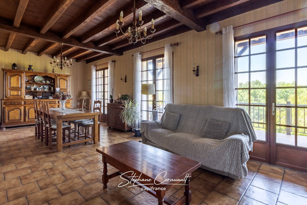 Maison de 115 m² avec grand terrain arboré