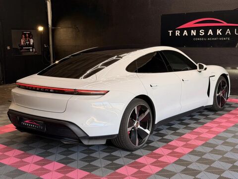Taycan 4S 530ch- 5 places- pano- pack carbone- sport chrono- craie 2020 occasion 73000 Chambery