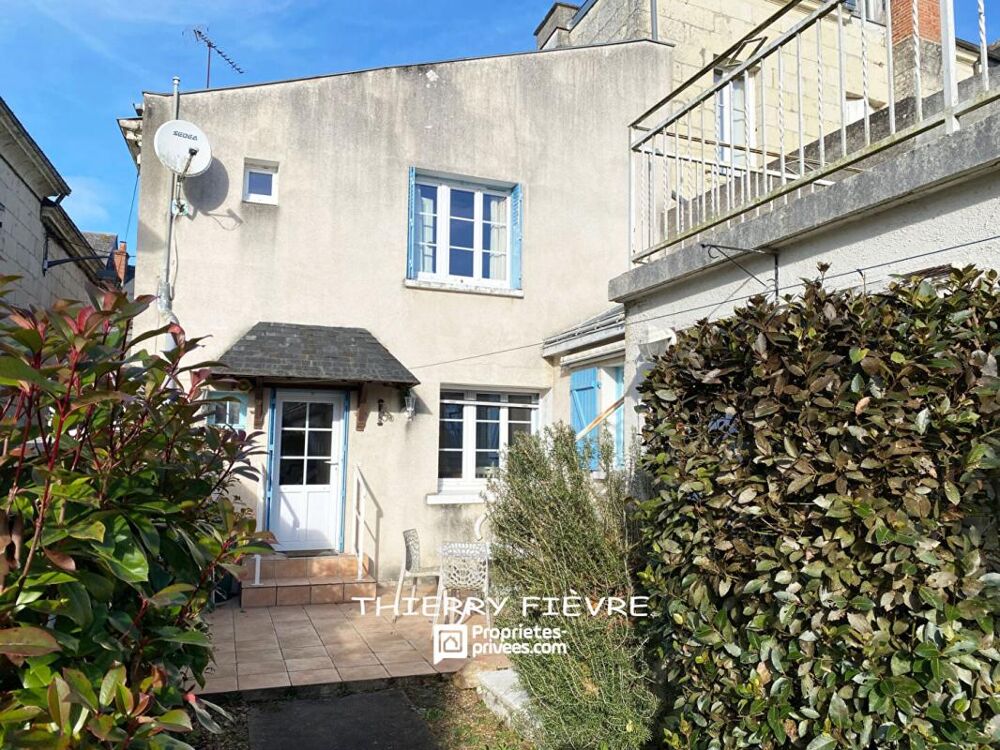 A VENDRE - 37140 CHOUZÉ SUR LOIRE Maison de village avec vue Loire de 110 m2