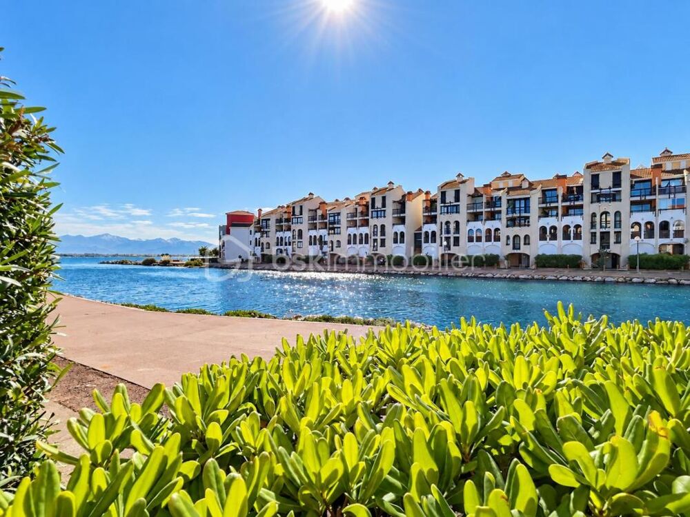 Vente Appartement T2 avec terrasse face au lac marin, parking et cellier Le barcares