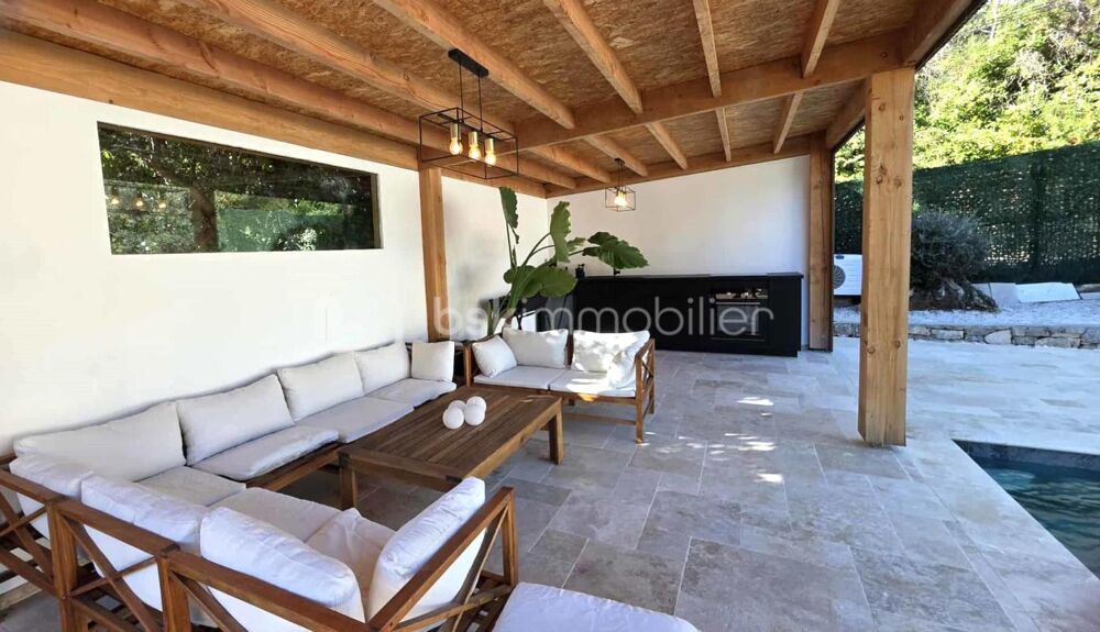Vente Maison A Lorgues (Var) -  Maison contemporaine - 150 m² avec piscine et carport - Calme - Vue sur le Massif des Maures Lorgues