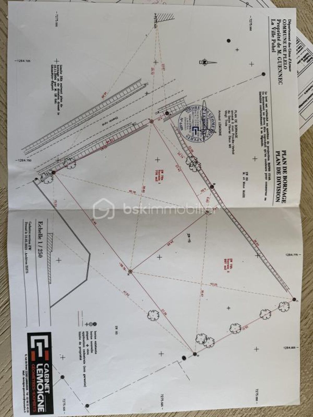 Vente Terrain Terrain constructible entre plélo et plerneuf Plelo