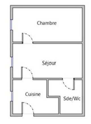  Appartement � vendre 2 pi�ces 28 m�