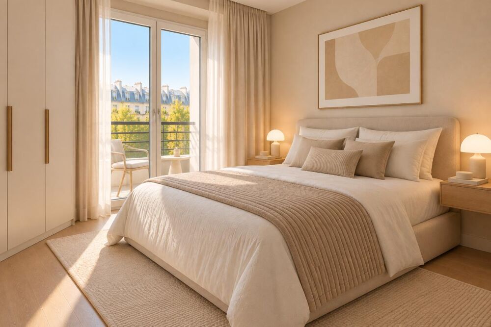 Vente Appartement 2 PIÈCES NEUF AU 3E ÉTAGE AVEC DEUX BALCONS, À 2 MIN DU PARC Vanves
