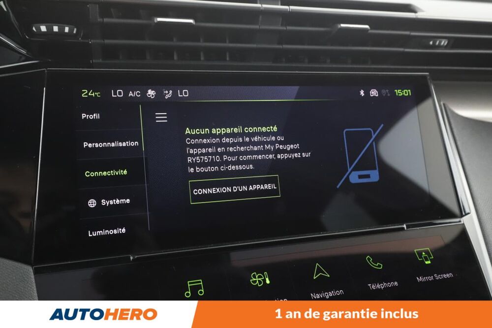 308 1.2 Hybrid GT e-DCS6 136 ch 2024 occasion 92130 Issy-les-Moulineaux