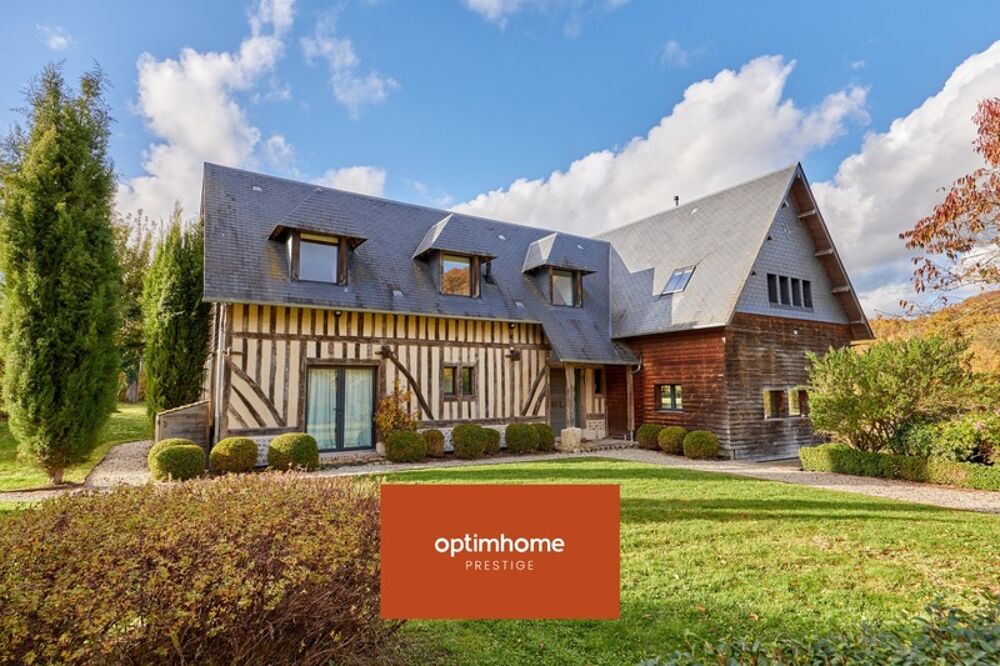 Propriété de charme entre Lisieux et Pont l'Evêque - 4 chambres - Piscine et terrain de 1.9 ha