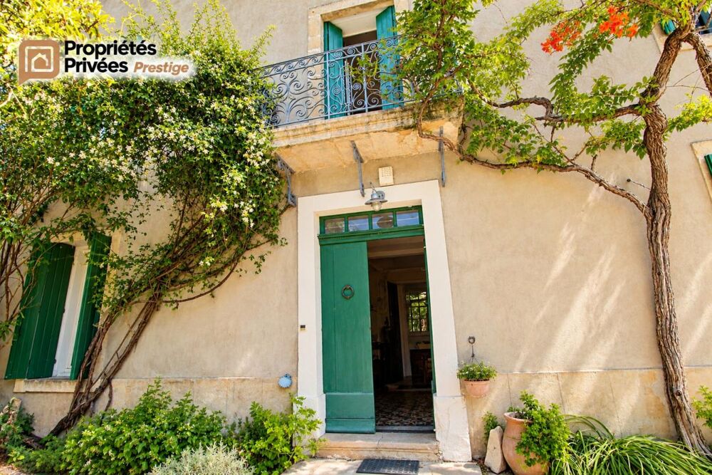 Vente Propriété/Château Nîmes Sud  En Vaunage : demeure vigneronne du XIX  siècle de 340 m², parc clos et 450 m² de dépendances Nimes