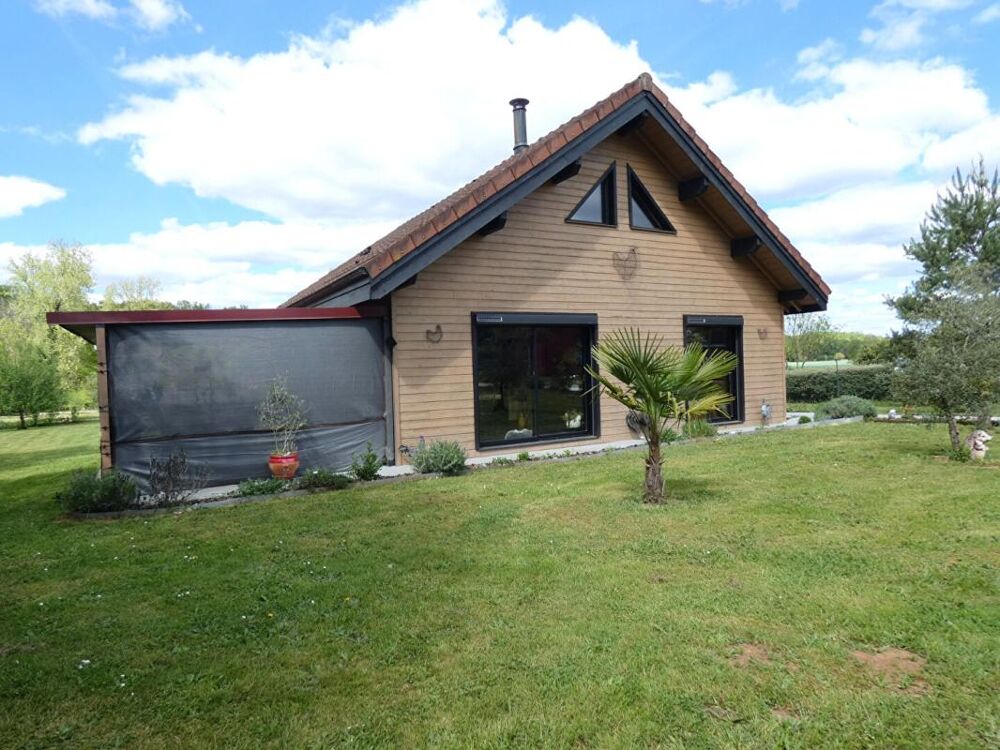 Maison ossature bois 110 m2 / 3 chambres / terrain 4200m²