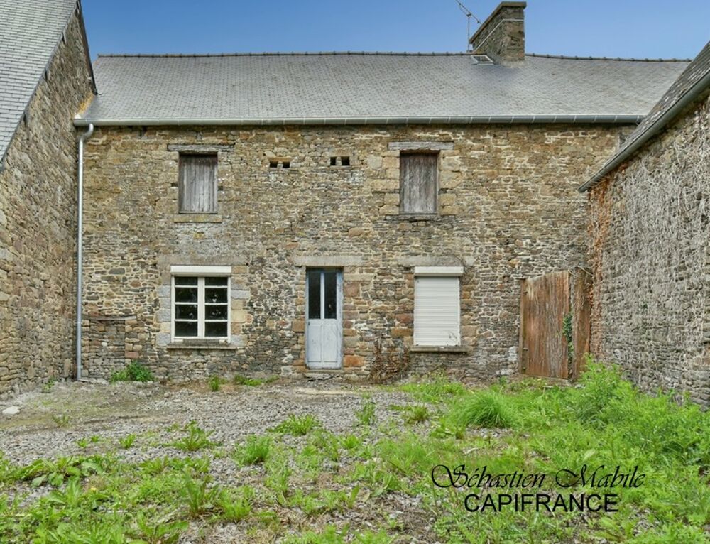 Dpt (35), à vendre maison à rénover - Baie du Mont Saint Michel - Saint Georges de Gréhaigne