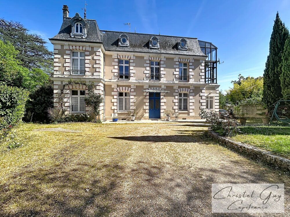 Vente Maison Maison de Maître, coeur de ville MONTVAL-SUR-LOIR (72), 6 chambres, terrain 2090 m² Montval sur loir