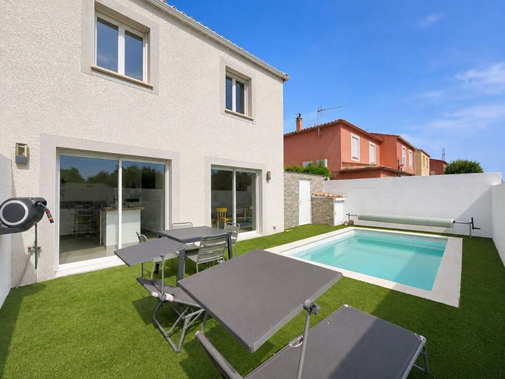 Villa T5 avec piscine, 4 chambres et garage