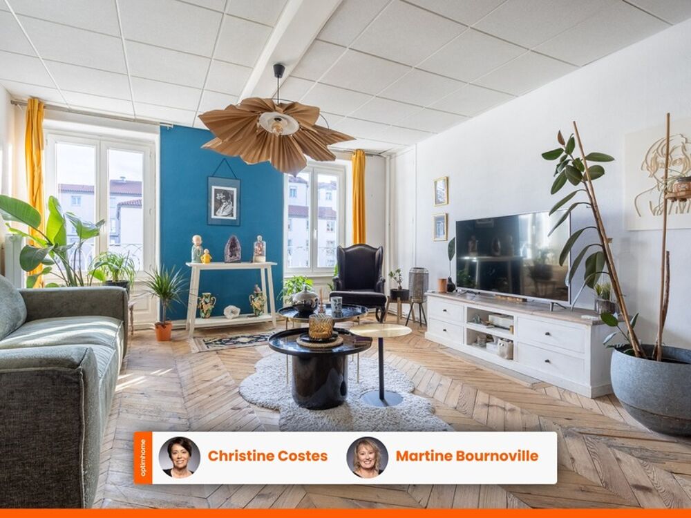 CLERMONT-FERRAND CENTRE : APPARTEMENT DE CHARME AVEC VUE DEGAGEE